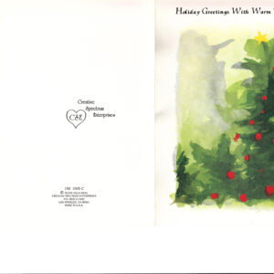 Holiday Greetings with Warm Thanks